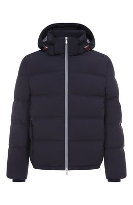 Brunello Cucinelli: Синий пуховик 