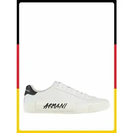 Armani Exchange: Белые кеды 