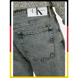 Calvin Klein: Серые джинсы 