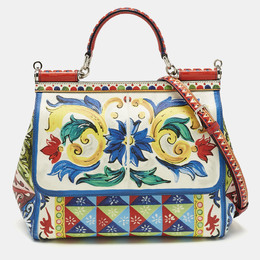 Dolce & Gabbana: Многоцветная сумка на руку  Majolica