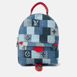 Louis Vuitton: Голубой рюкзак 