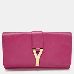 Yves Saint Laurent: Розовый клатч  Y