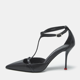 Alexander McQueen: Чёрные туфли  Harness