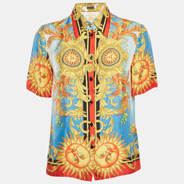 Versace: Многоцветная рубашка 