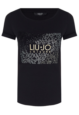 LIU JO: Чёрная футболка 