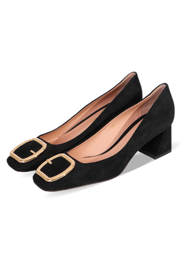 SANTONI: Чёрные туфли 