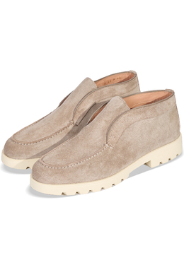 SANTONI: Серые ботинки 