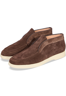 SANTONI: Коричневые ботинки 