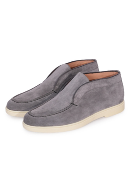 SANTONI: Серые ботинки 