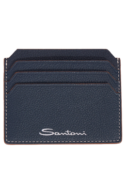 SANTONI: Чёрный картхолдер 