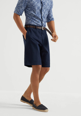 BRUNELLO CUCINELLI: Синие шорты 