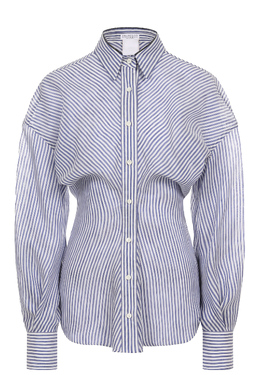 BRUNELLO CUCINELLI: Синяя рубашка 