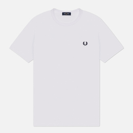 Fred Perry: Белая футболка  Ringer