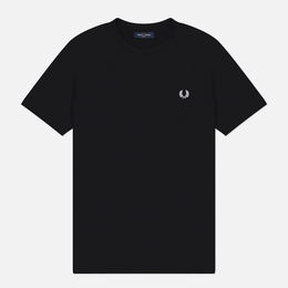 Fred Perry: Чёрная футболка  Ringer