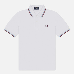 Fred Perry: Белое поло 