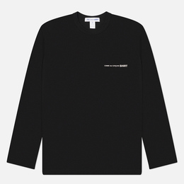 Comme des Garcons SHIRT: Чёрный свитшот 