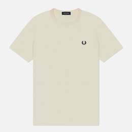 Fred Perry: Белая футболка  Ringer