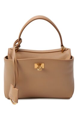 Balenciaga: Бежевая сумка 