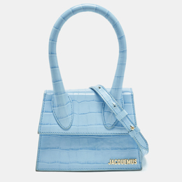 Jacquemus: Светлая сумка на руку  Le Chiquito Moyen