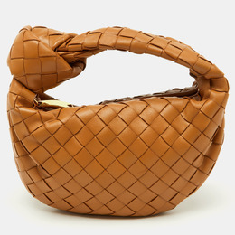Bottega Veneta: Коричневая сумка  Intrecciato
