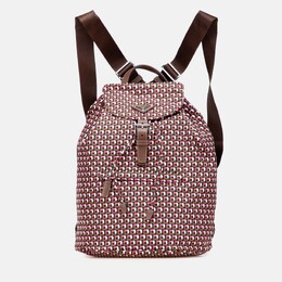 Prada: Розовый рюкзак 