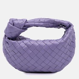 Bottega Veneta: Фиолетовая сумка  Intrecciato