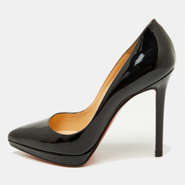 Christian Louboutin: Чёрные туфли  Pigalle