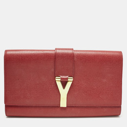 Yves Saint Laurent: Красный клатч  Y