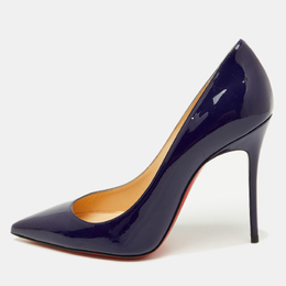 Christian Louboutin: Синие туфли  Pigalle