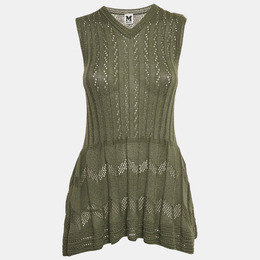 M Missoni: Зелёное платье 