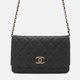 Chanel: Чёрный кошелёк 