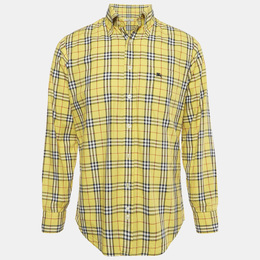 Burberry: Жёлтая рубашка 