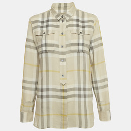 Burberry Brit: Бежевая рубашка 
